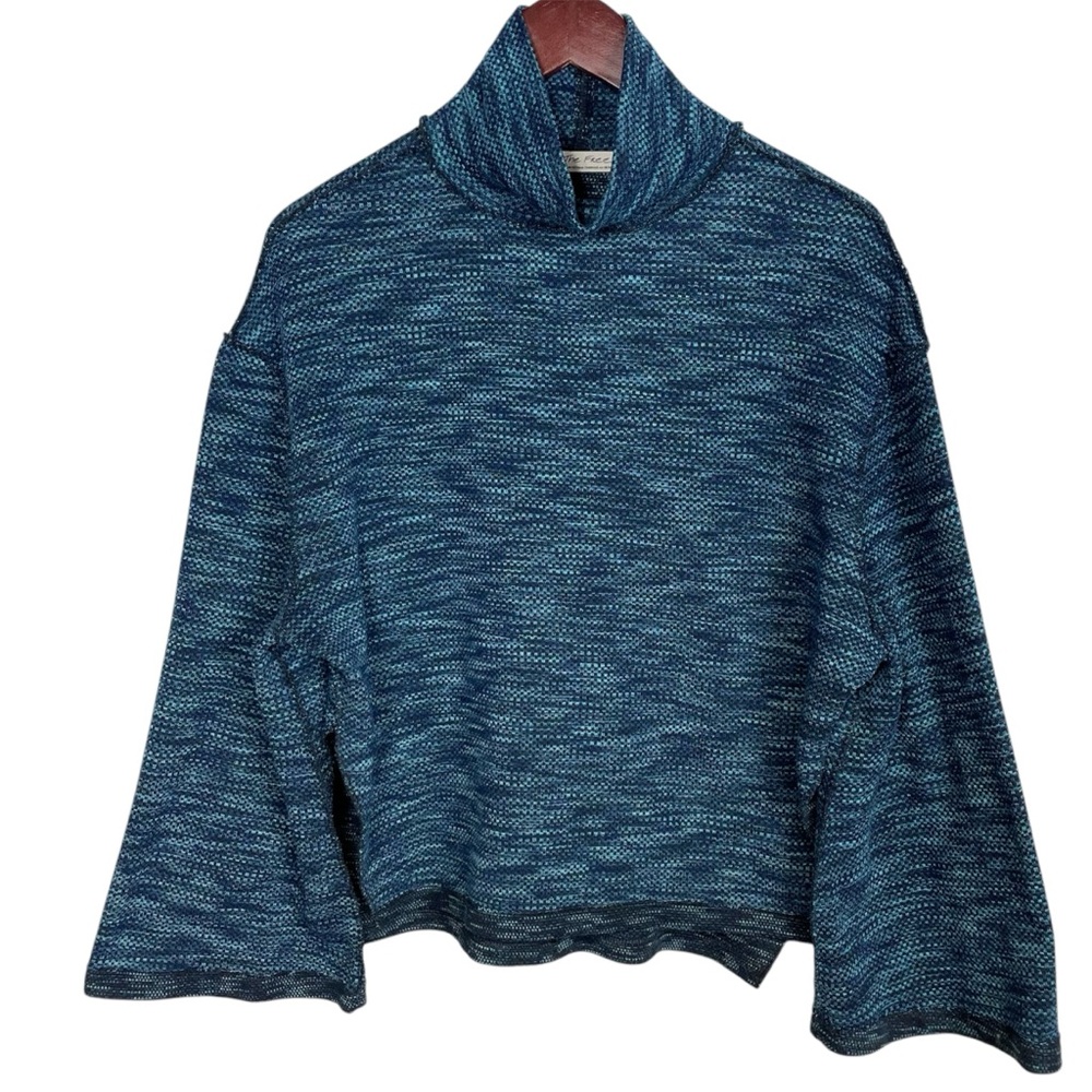 We The Free Sunny Days Turtle Neck Sweater Top Size S